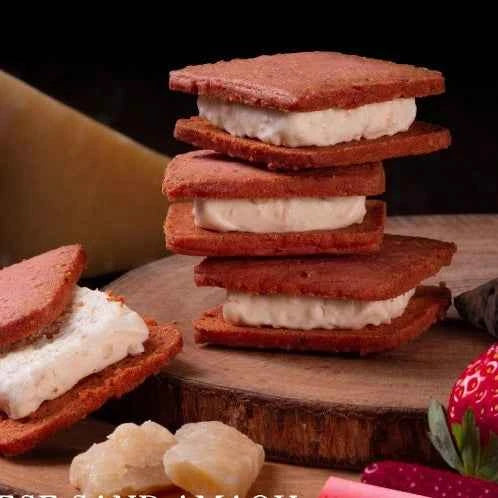 Cheese Cavery Tokyo Amaou Strawberry Sandwich Cookie
