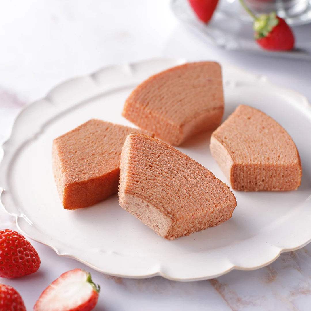 Cheese Garden Strawberry Cheese Baumkuchen Seasonal