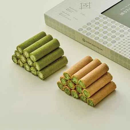 Gion Tsujiri Green Tea Cream Roll Gift Set