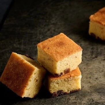 God Bless Butter Raisin Butter Cake