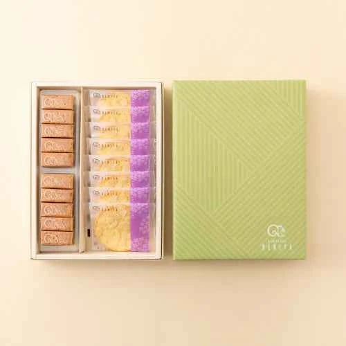 Kamakura Beniya Walnut Cake Hydrangea Cookie Gift Set