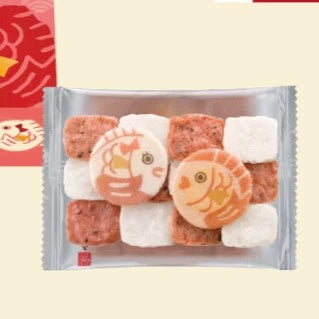 Keishindo Red White Sea bream Mini Cracker