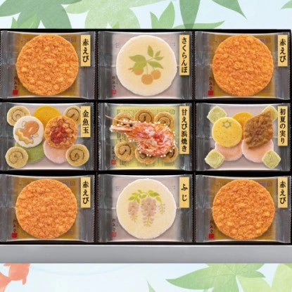 Keishindo Rice Cracker Shrimp Cracker Assorted Seasonal