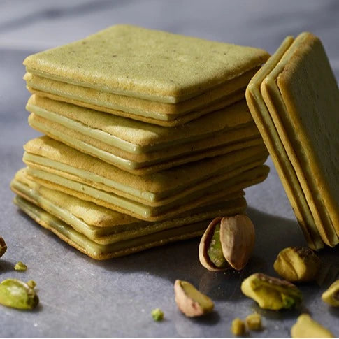 Pista & Tokyo Pistachio Sandwich Cookie