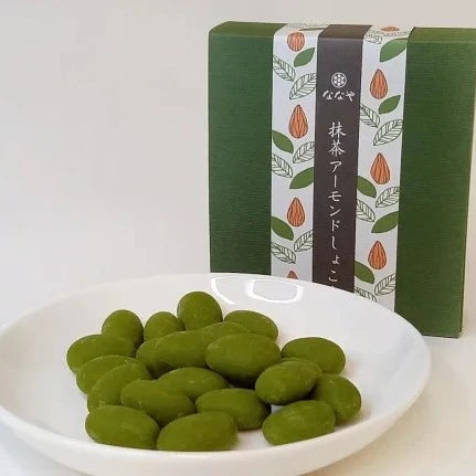 Nanaya Dark Green Tea Chocolate Almond