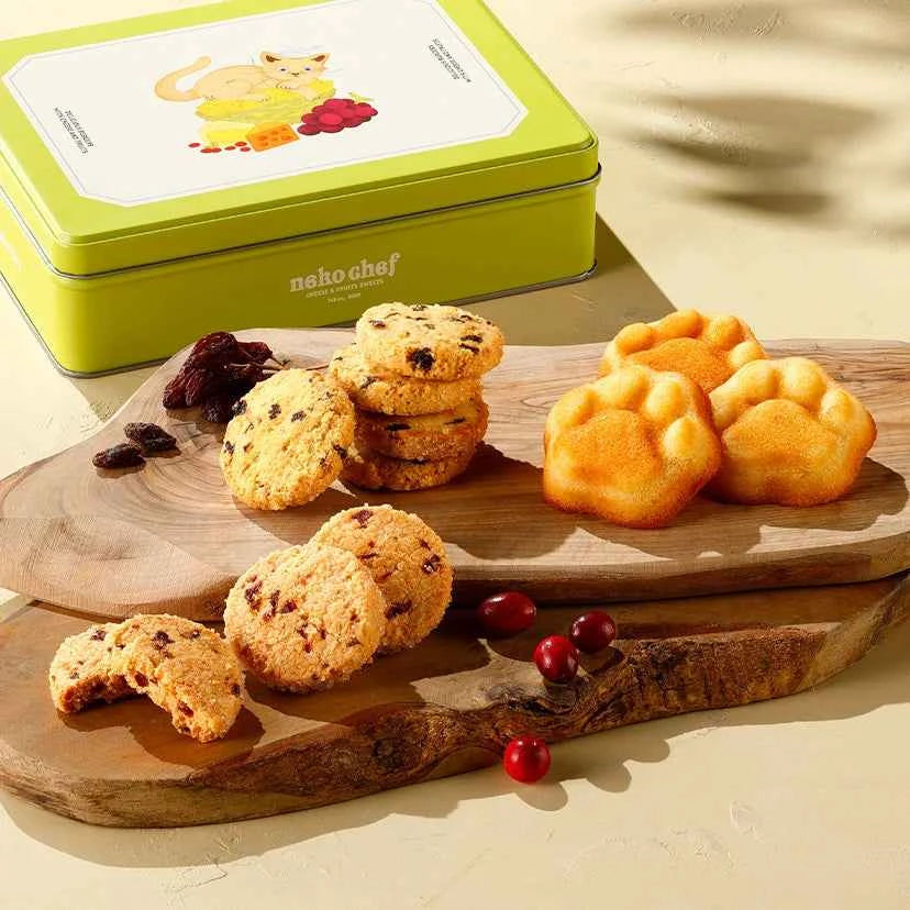 Neko Chef Sandwich Cookie Financier Gift Set Seasonal