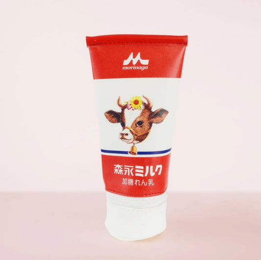 Sakamoto Morinaga Milk Sweetened Condensed Milk Pencil Case
