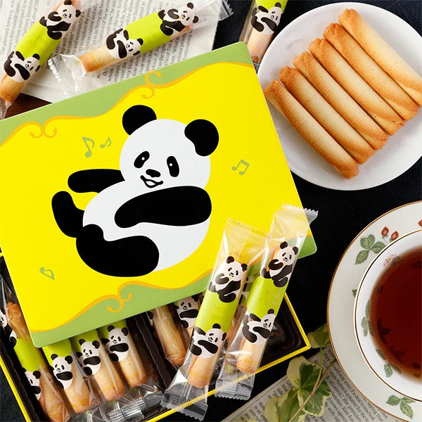 Yoku Moku Panda Petite Cigar Roll Cookie